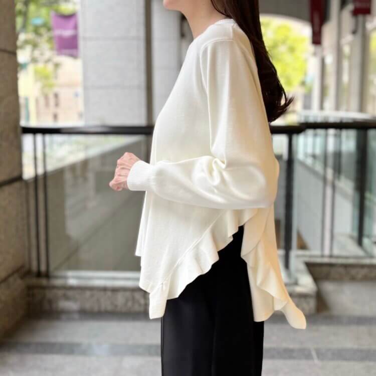 ADVANCED SUMMER SALE】人気アイテム！＜フリルスリーブポンチ