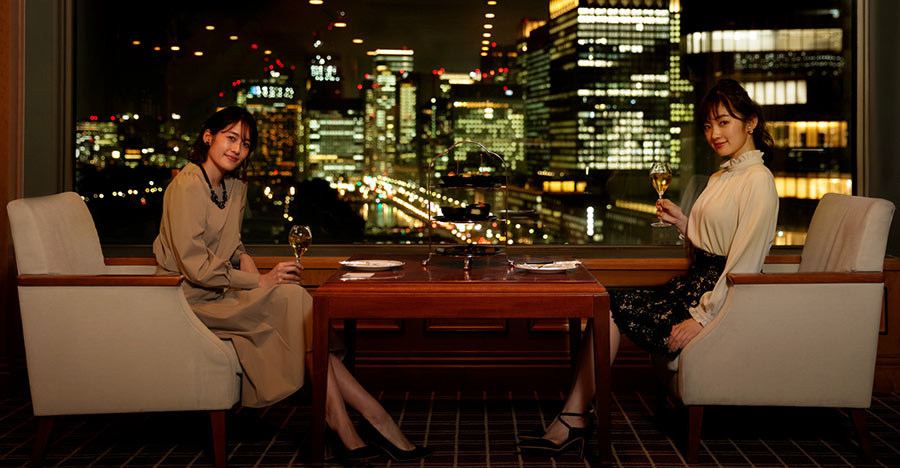 Midnight High Tea At Imperial Hotel 帝国ホテル 東京ミッドナイトハイティーを愉しむドレスアップコーデ M I D Staff Blog