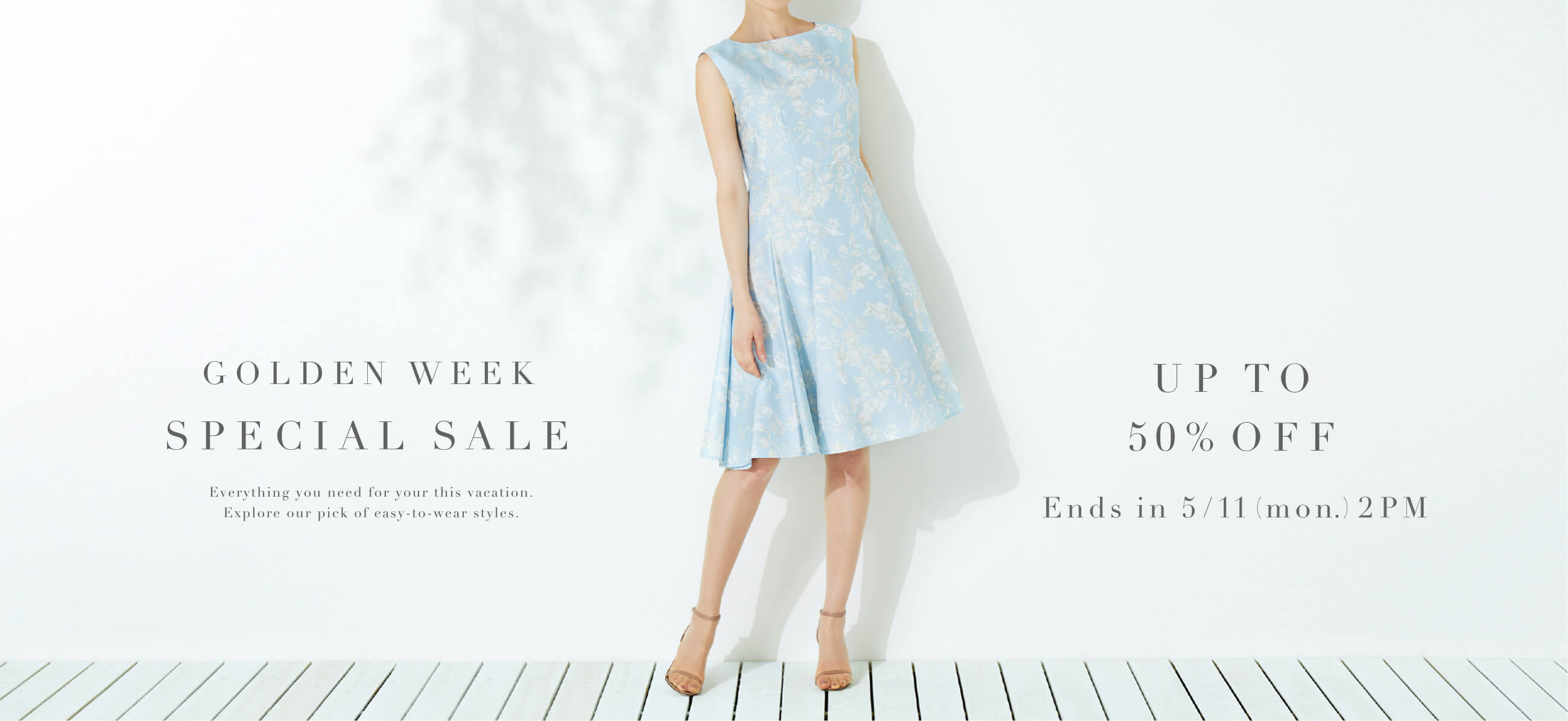 GOLDEN WEEK SPECIAL SALE | m-i-d Staff Blog